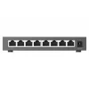 QNAP QSW-1108-8T-R2 unmanaged netwerkswitch, 8x 2,5GbE RJ45 (10/100/1000/2500 Mbps), desktop, zonder ventilator, zwart-grijs