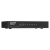 QNAP QSW-1108-8T-R2 unmanaged netwerkswitch, 8x 2,5GbE RJ45 (10/100/1000/2500 Mbps), desktop, zonder ventilator, zwart-grijs