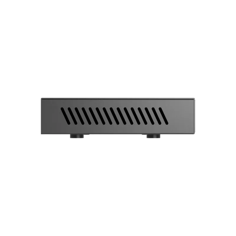 QNAP QSW-1108-8T-R2 unmanaged netwerkswitch, 8x 2,5GbE RJ45 (10/100/1000/2500 Mbps), desktop, zonder ventilator, zwart-grijs