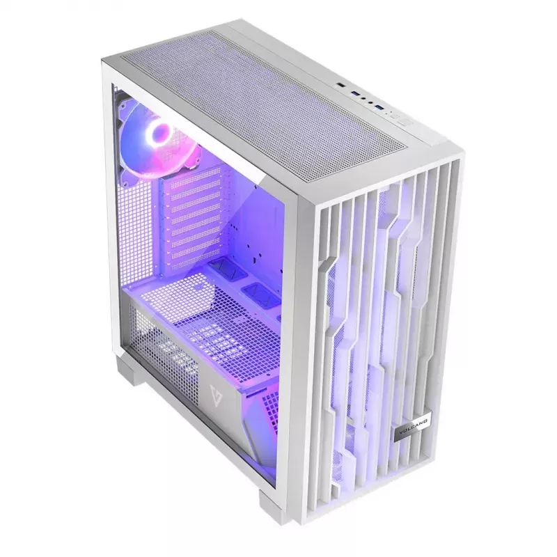 Modecom Volcano Perun Apex ARGB Midi-behuizing, wit