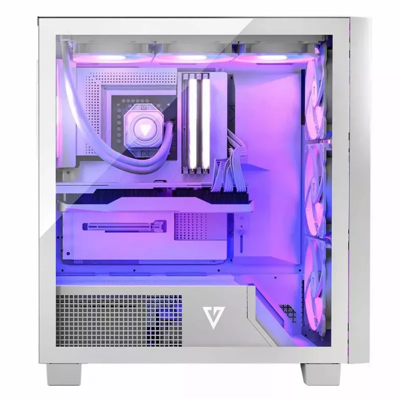 Modecom Volcano Perun Apex ARGB Midi-behuizing, wit