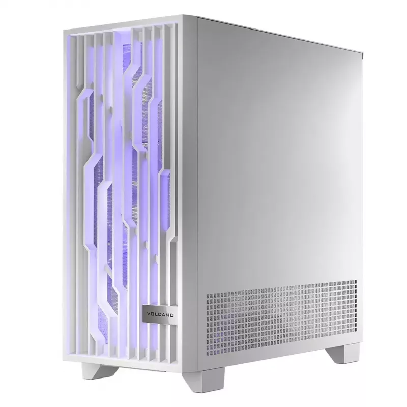 Modecom Volcano Perun Apex ARGB Midi-behuizing, wit