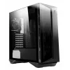 MSI MPG GUNGNIR 110R mid tower gaming computerbehuizing zwart, USB 3.2 Gen2 Type C, 4x 120mm ARGB-ventilator, Mystic Light Sync, 1 to 6 ARGB Control board, 2x gehard glas panelen, ATX, mATX, mini-ITX