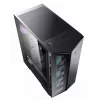 MSI MPG GUNGNIR 110R mid tower gaming computerbehuizing zwart, USB 3.2 Gen2 Type C, 4x 120mm ARGB-ventilator, Mystic Light Sync, 1 to 6 ARGB Control board, 2x gehard glas panelen, ATX, mATX, mini-ITX