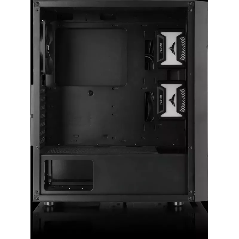 PC-behuizing Versa XM1 zwart staal 120mm ventilator USB3.0 - zwart