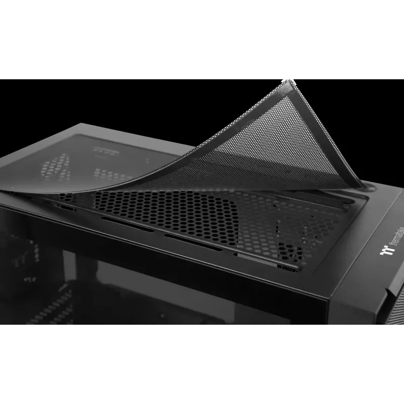 PC-behuizing Versa XM1 zwart staal 120mm ventilator USB3.0 - zwart