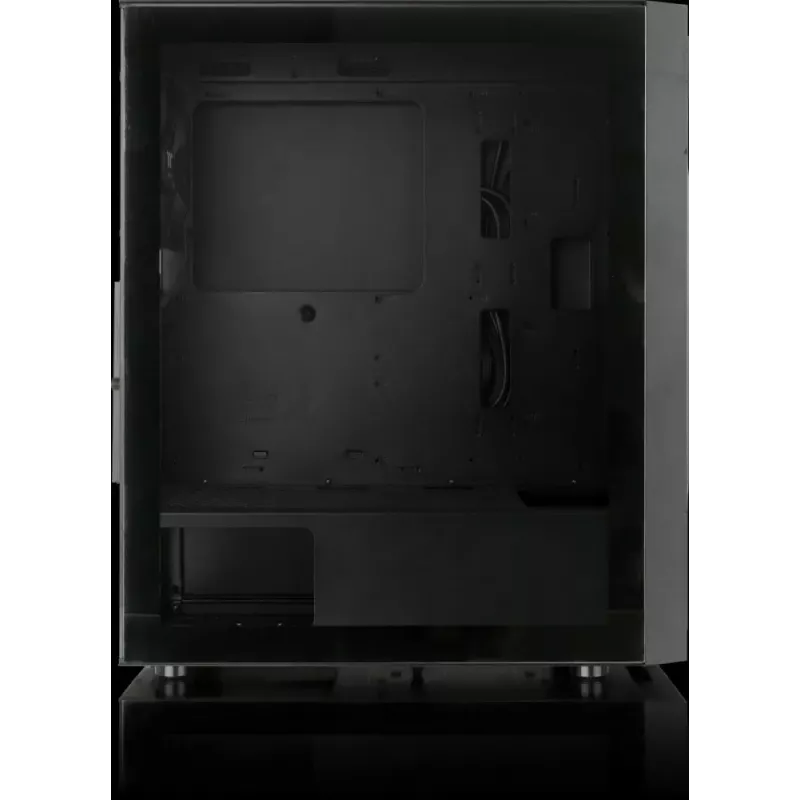 PC-behuizing Versa XM1 zwart staal 120mm ventilator USB3.0 - zwart