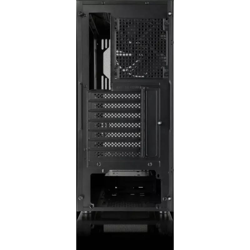 PC-behuizing Versa XM1 zwart staal 120mm ventilator USB3.0 - zwart