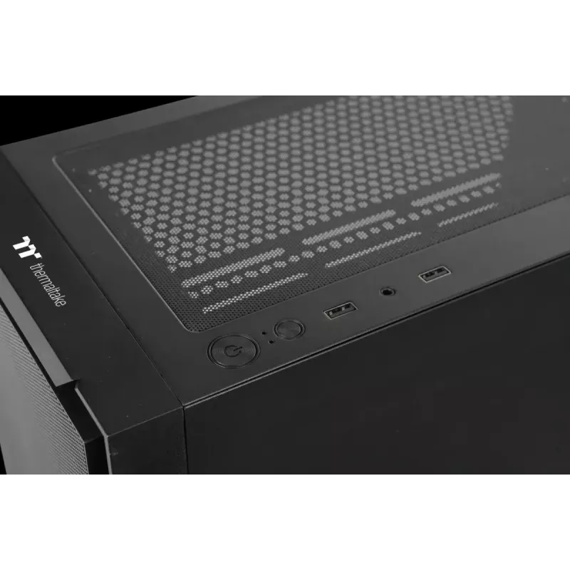 PC-behuizing Versa XM1 zwart staal 120mm ventilator USB3.0 - zwart