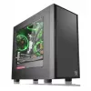PC-behuizing Thermaltake Versa H17 Window micro tower zwart