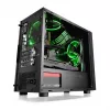 PC-behuizing Thermaltake Versa H17 Window micro tower zwart