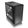 PC-behuizing Thermaltake Versa H17 Window micro tower zwart