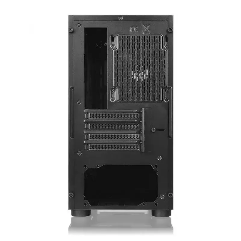PC-behuizing Thermaltake Versa H17 Window micro tower zwart