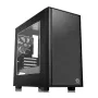 PC-behuizing Thermaltake Versa H17 Window micro tower zwart