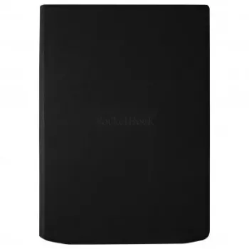Flipcase voor PocketBook 7,8-inch e-bookreader – HN-FP-PU-743G-RB-WW, magneetsluiting, zwart