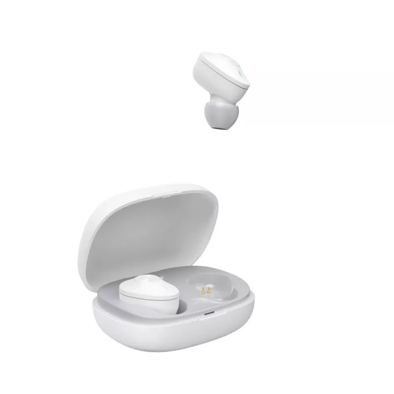 Hama Freedom Buddy headset True Wireless Stereo (TWS) in-ear bellen/muziek USB Type-C Bluetooth lichtgrijs, wit