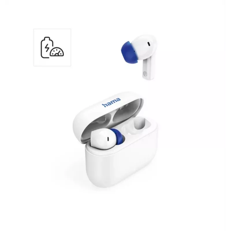 Hama Passion Clear II True Wireless in-ear oordopjes met ANC, wit (00184179)