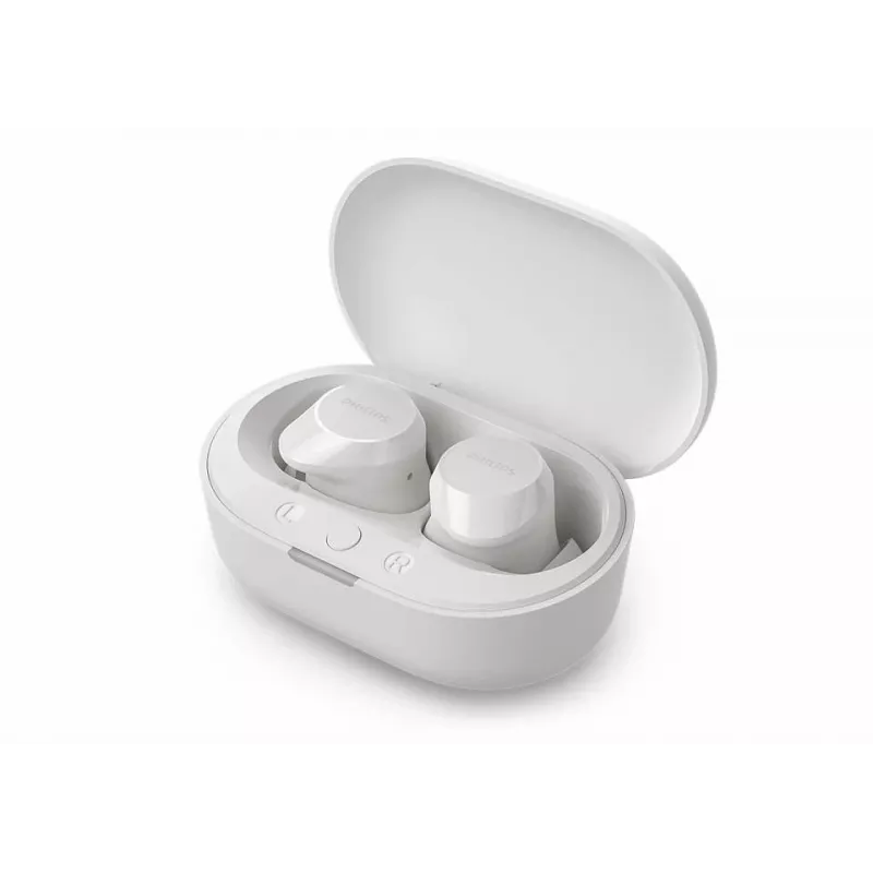 Philips TAT1209WT/00 hoofdtelefoon/headset True Wireless Stereo (TWS) in-ear bellen/muziek Bluetooth wit
