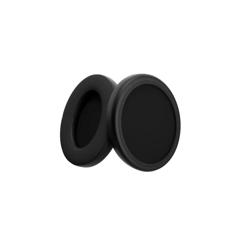 Oorkussens GENESIS Toron EP01 stof leer memory foam zwart