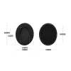 Oorkussens GENESIS Toron EP01 stof leer memory foam zwart