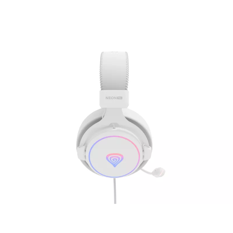 GENESIS Neon 764 headset bedrade gaming-headset met hoofdband USB Type-A wit