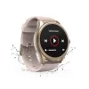 Hama smartwatch 5010, slaapmonitoring, rond, waterdicht, 1,38 inch, rosé (00178616)