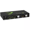 Techly 2x1 USB HDMI 4Kx2K IDATA KVM-HDMI2U KVM-switch zwart