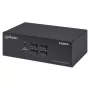 KVM-switch Manhattan 4-poorts 4K@30Hz USB-A audio mic