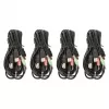 KVM-switch Manhattan 4-poorts 4K@30Hz USB-A audio mic