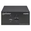 KVM-switch Manhattan 2-poorts 4K HDMI USB audio bediening van 2 computers