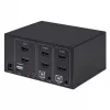 KVM-switch Manhattan 2-poorts 4K HDMI USB audio bediening van 2 computers