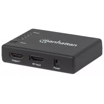 HDMI-splitter Manhattan 4-poorts compact