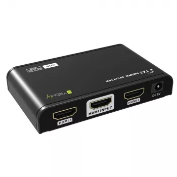 Techly IDATA HDMI2-4K2HDR videosplitter HDMI 2x HDMI