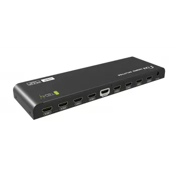Techly IDATA HDMI2-4K8HDR videosplitter HDMI 8x HDMI