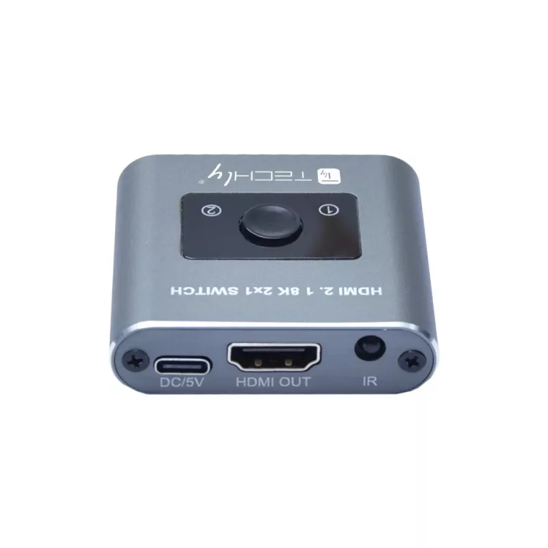 Videoswitch Techly IDATA HDMI-2128KT HDMI 60Hz 2m 5V 1A