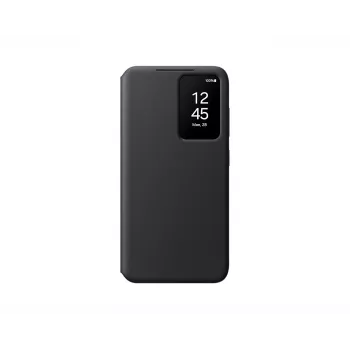 Wallet-hoes Samsung Galaxy S24 zwart 6,2 inch 1 vak voor kaarten
