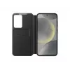 Wallet-hoes Samsung Galaxy S24 zwart 6,2 inch 1 vak voor kaarten