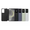 Wallet-hoes Samsung Galaxy S24 zwart 6,2 inch 1 vak voor kaarten