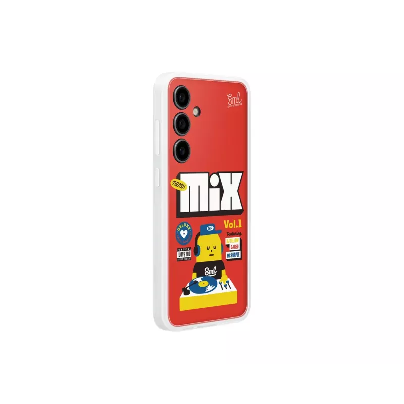 Hoesje Samsung Sticky Monster Lab Flipsuit Case voor S24 FE rood