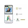 Hoesje Samsung Galaxy Z Flip7 transparant monochromatisch