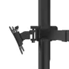 Hama 00118495 monitorhouder / voet 68,6 cm (27 inch) bureau zwart