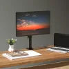 Techly ICA-LCD 500BK bureaubeugel voor monitor 13–30 inch (76,2 cm), tot 15 kg, VESA 75x75/100x100, zwart