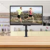 Techly ICA-LCD 500BK bureaubeugel voor monitor 13–30 inch (76,2 cm), tot 15 kg, VESA 75x75/100x100, zwart