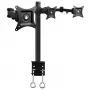Techly 13-24 inch tafelstandaard voor 3 monitoren met klem ICA-LCD 482-T