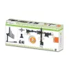 Techly 13-24 inch tafelstandaard voor 3 monitoren met klem ICA-LCD 482-T