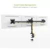 Techly 13-24 inch tafelstandaard voor 3 monitoren met klem ICA-LCD 482-T