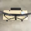 Techly 13-24 inch tafelstandaard voor 3 monitoren met klem ICA-LCD 482-T