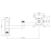 Techly 13-30 inch wandhouder voor LED-LCD-TV kantelbaar 3 gewrichten zwart” ICA-LCD 104BK