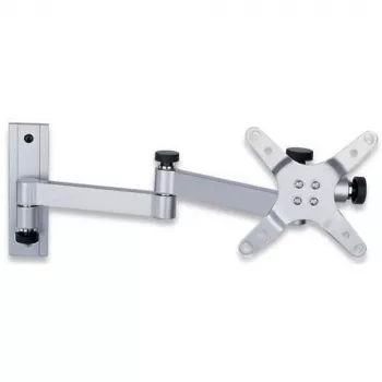 Techly 13-30 inch wandhouder voor LED TV LCD kantelbaar 3 gewrichten zilver” ICA-LCD 104