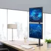 Techly ICA-LCD 2520V monitorhouder / voet 68.6 cm (27 inch) bureau zwart